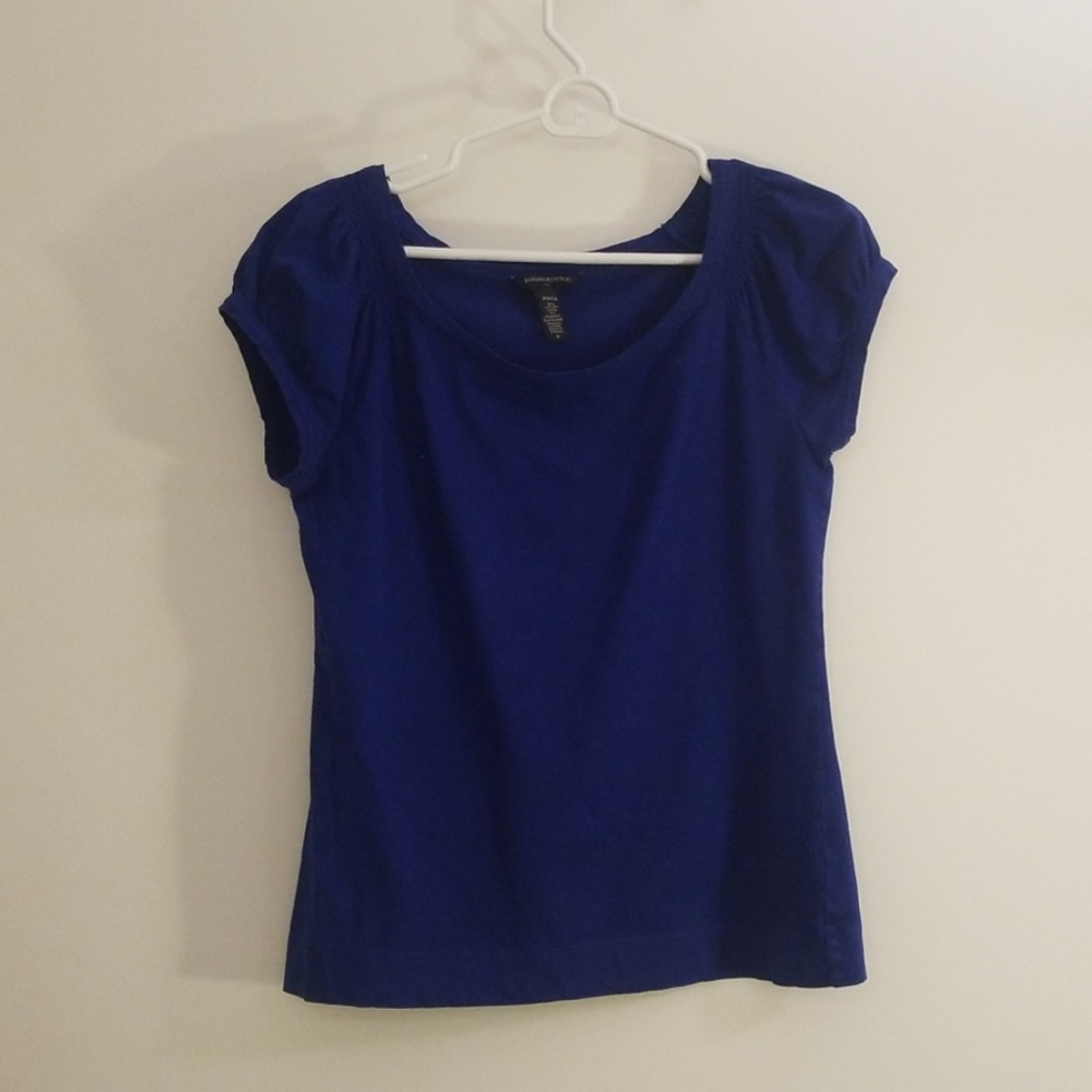 Banana blue short sleeve top